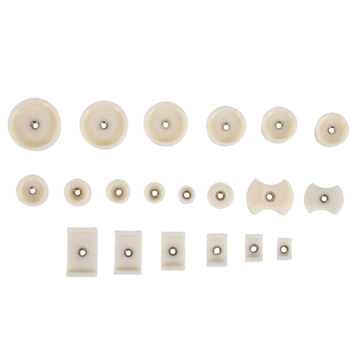 Pack of 20 Watch Back Fitting Dies Repair Kit Round and Rectangular 2