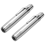2 PCS Silver Aluminum Alloy Chalk Keeper Holder 3