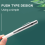 2 PCS Silver Aluminum Alloy Chalk Keeper Holder 7