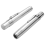 2 PCS Silver Aluminum Alloy Chalk Keeper Holder 5