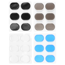 24 Pcs Silicone Drum Damper Pads, Snare Mute Pad Soft Gel Pads for Drums Tone Control