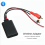 Universal Car USB Adapter Wireless Bluetooth Receiver Home Media AUX Audio Device Cable 4