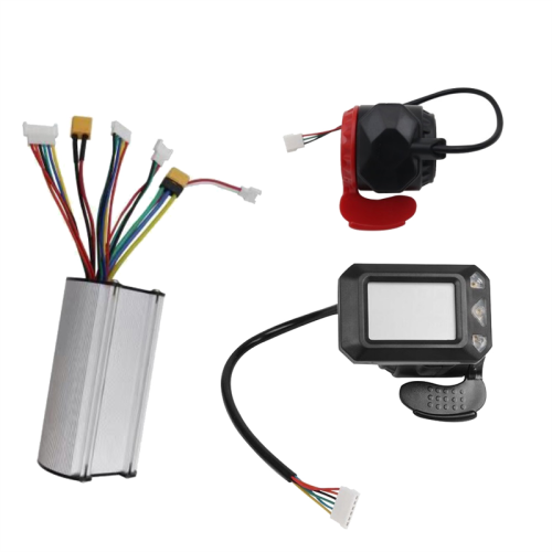 24V 250W Folding Scooter Controller Kit Electric LCD Display Brake Accelerator Throttle Set 1