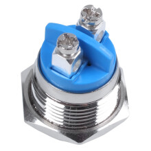 16mm High Round Momentary Metal Push Button Switch
