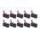 10Pcs Micro-Roller Lever Arm Open Close Limit Switch Kw12-3 Pcb Microswitch 8