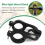 Bicycle Light Holder Mount Bike Headlight Extension Bracket Stand Handlebar Central 6