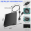 Floppy Disk Reader, 3.5 Inch External Drive with USB Type-C, Portable FDD for Laptop PC 4