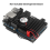 For 3 Aluminum Case with Cooling Fan Development Board Protection Shell Passive Enclosure 7