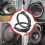 Front Door Speaker Adapter 6.5 Inch for Forester / Audio Spacer Ring Bracket 6