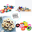2 PCS Small Storage Box with Lid Rectangular Tin Boxes Metal for Home Silver 5