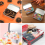 2 PCS Small Storage Box with Lid Rectangular Tin Boxes Metal for Home Silver 7