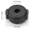 6 PCS Plastic Cymbal Nuts, Nut for Percussion Drum Kit,Percussion Replacement Parts 5