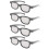 4Pcs Polarized Passive 3D Glasses for Cinema IMIX Screen 8