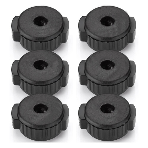 6 PCS Plastic Cymbal Nuts, Nut for Percussion Drum Kit,Percussion Replacement Parts 2