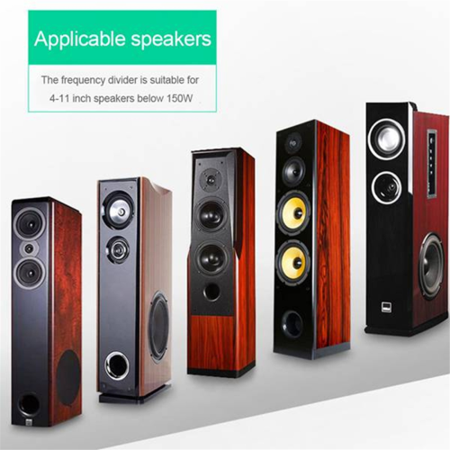 150W HiFi Crossover Filter Module 3 Way Speaker Frequency Divider for DIY Home Treble Medium Bass 2