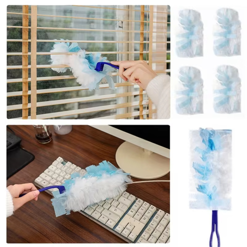 30 Pieces Duster Refills, Disposable Refills Compatible for SwifferDuster 2