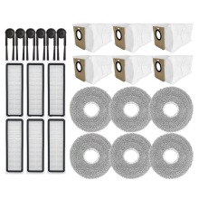 24PCS for M40S / OV31CN Vacuum Cleaner Parts Side Brush Filter Mop Cloth Dust Bag