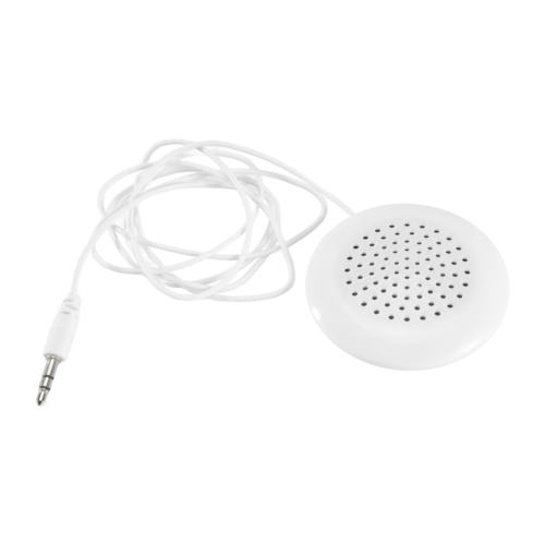Mini White 3 5mm Pillow Speaker For CD Radio MP3 Player 2