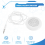 Mini White 3 5mm Pillow Speaker For CD Radio MP3 Player 5