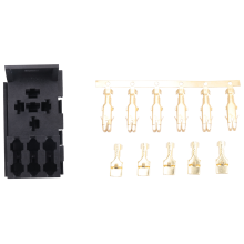 For Car Rv Yacht Relay & 3 Fuse Base Kit - 4, 5 Pin Flasher Relays Ato Fuses Holder Socket Box