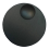 Matte Universal Convenient 32x13mm 6mm Hole Black Solid Aluminum Volume Potentiometer Control Knob 3