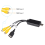 For Android System USB Interface to Video Out Adapter Car Radio Multimedia Player AV Output Connect 3