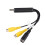 For Android System USB Interface to Video Out Adapter Car Radio Multimedia Player AV Output Connect 8