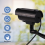 Simulation Solar Camera Outdoor Surveillance Fake Dummy Cam with LED Light Black 6