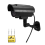 Simulation Solar Camera Outdoor Surveillance Fake Dummy Cam with LED Light Black 4