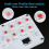 Fighting Stick Controller Colorful RGB Light Game Arcade Keyboard for PC Switch 3