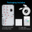 Fighting Stick Controller Colorful RGB Light Game Arcade Keyboard for PC Switch 7