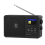 Portable Network Radio +/FM Radios Wireless Bluetooth Speaker with LCD Screen Support Alarm Clock Sleep Timer 3