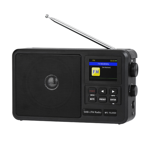 Portable Network Radio +/FM Radios Wireless Bluetooth Speaker with LCD Screen Support Alarm Clock Sleep Timer 2
