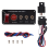 12V Car Ignition Switch Engine Start Push Button 3 Toggle Racing Panel 2