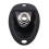 Black Boat Style 1/4inch Guitar Pickup Output Input Jack Plug Socket For Fd Strat 6