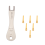 Guitar Bridge Pins 6Pcs Brass Endpin for Acoustic with Pin Puller 1