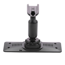 Car Rearview Mirror Mounting Bracket with Aluminum ABS Interior Back Plate Panel for DVR Accessory