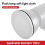 4Pcs 18cm Light Diffuser,Soft Diffuser Lamp Cover White Shade Diffuser,for Studio Strobe Reflectors 6