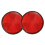 2pcs Round Red Reflector Universal For ATV 5.6*0.8cm 8