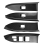 for 2007-2019 Car Inner Window Lift Switch Button Panel Cover Trim Frame Decorative Accessories 3