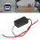 12V Car Rear View Camera Rectifier Relay Capacitor Filter Connector for Lens Anti-Interference Ballast 5