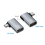 2Pcs OTG Adapter for 90 Degree Left/Right Angle Micro-USB to USB Android Phone Tablet 6
