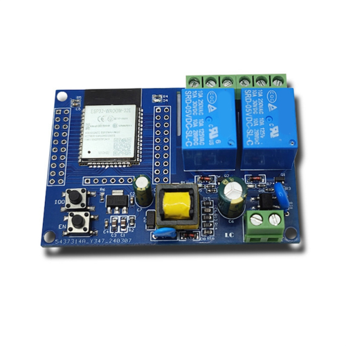 ESP32 Relay Module Dual Channel WiFi Bluetooth ESP32-WROOM Secondary Development Board for 2