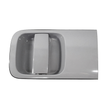 Left Sliding Exterior Outside Door Handle Grey for H1 Grand Starex I800 2007-2023