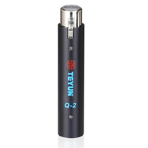 Q2 Microphone Dynamic Preamplifier 28Db Gain Mic Amplifier 48V Metal Structure Q-2 for Live 2