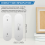 Sensor Wireless Connectivity User-Friendly App Smart Wifi Temperature and Humidity for Home Iot Device 6
