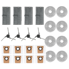 For M40 D110CN Robot Vacuum Spare Parts Consumables Mop Cloth Dust Bag Filter
