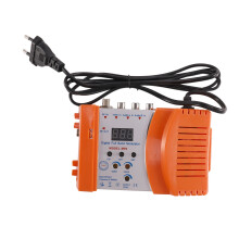 M69 Professional Digital VHF UHF Modulator AV to AVto TV Converter Adapter(Orange EU Plug)