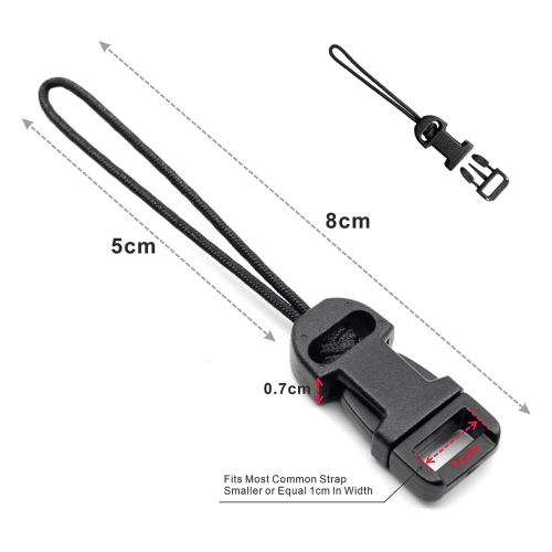 4 Pcs Quick Release Camera Strap QD Loops Connector Adapter Clip for Digital Cameras, Binoculars 2