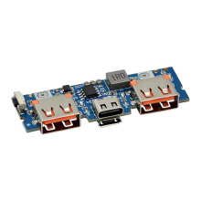 Micro-USB/Type-C 5V 2.4A Dual USB 18650 Boost Battery Charger Board Mobile Power Bank Accessories for Phone DIY